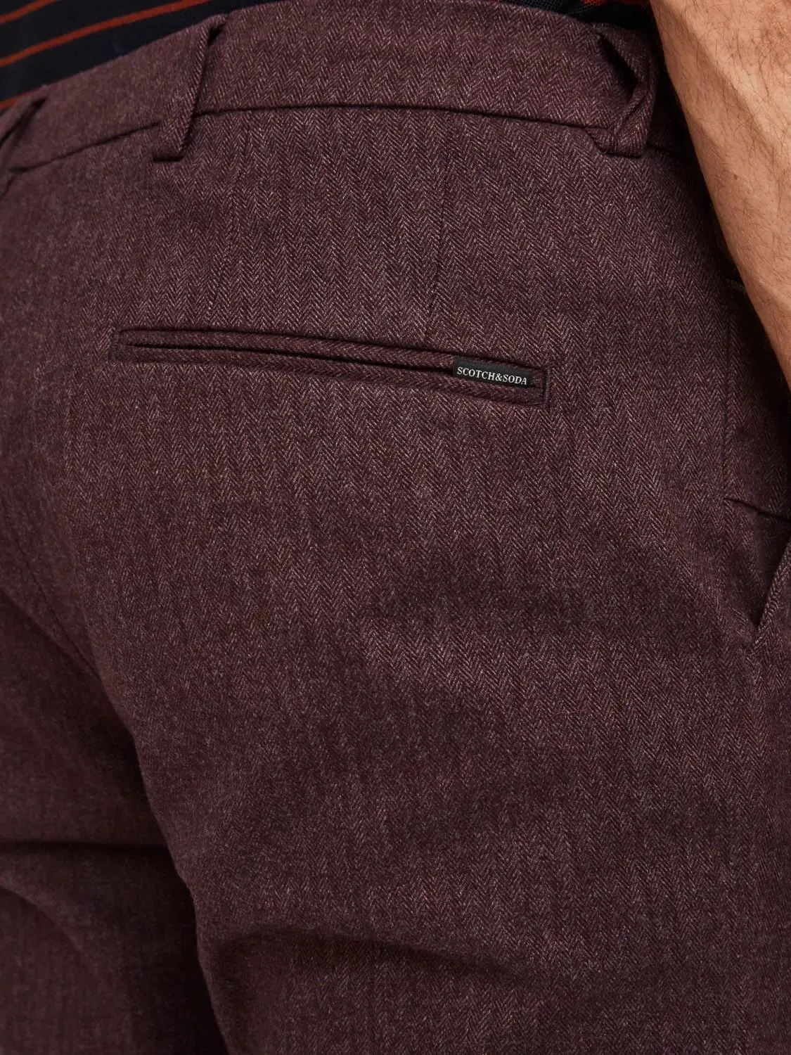 Mott Trousers (Maroon)