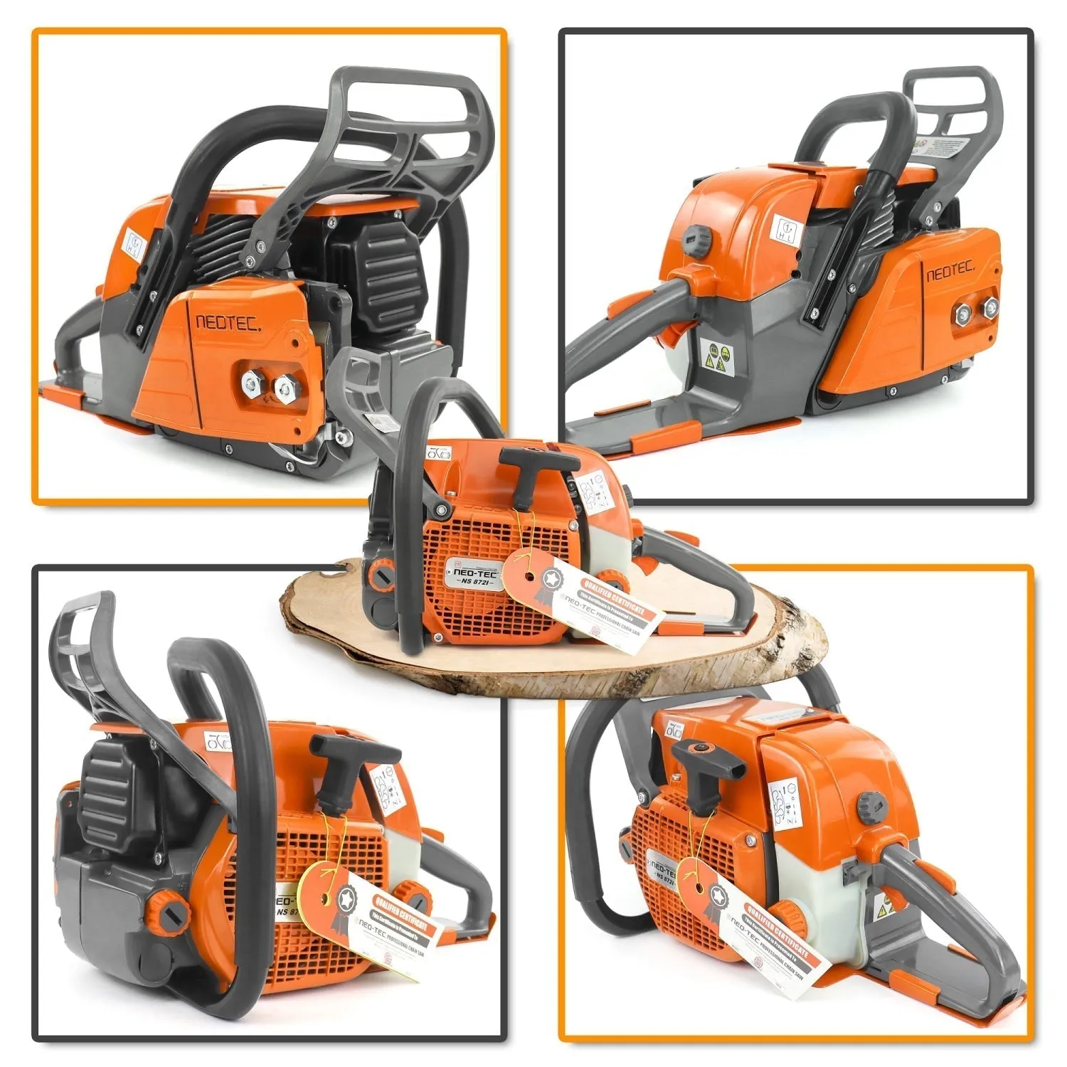 Neo-tec Chainsaw NS872i 70cc 72cc 24in 24 25 inch Best Chinese Chainsaw Worldwide Shipping