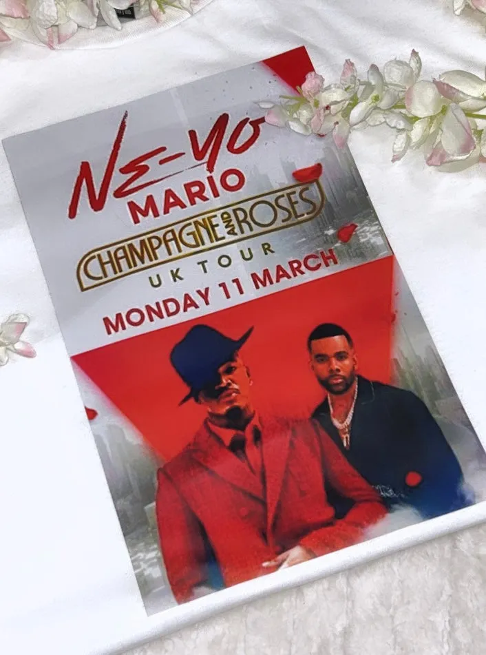 Neyo & mario champange & roses