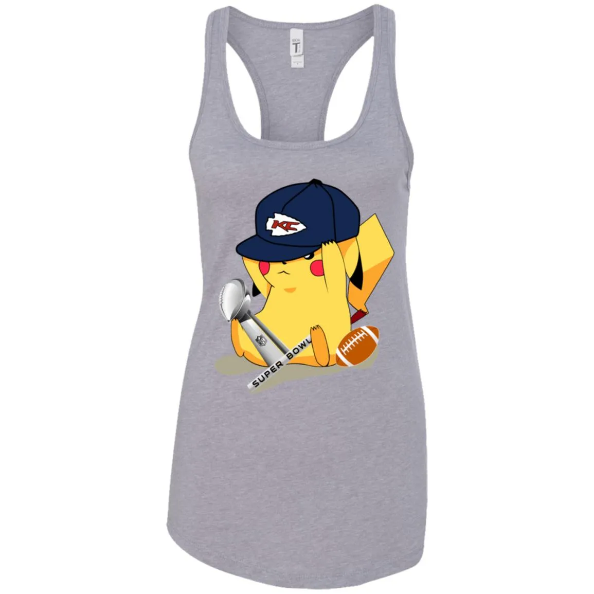 Nfl – Kansas City Chiefs Pikachu Super Bowl 2019 Football Women Tank Top