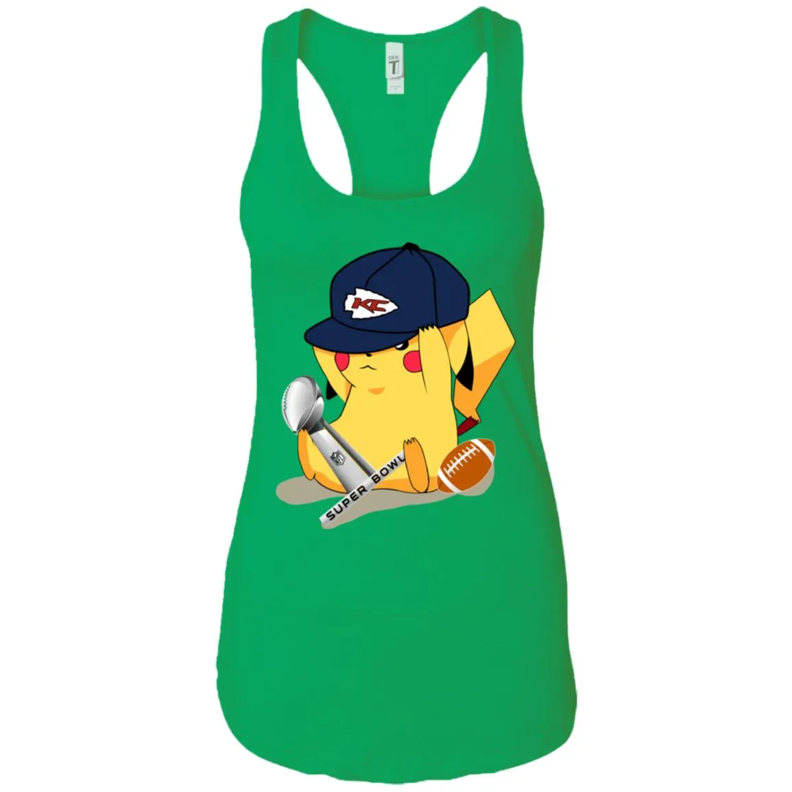 Nfl – Kansas City Chiefs Pikachu Super Bowl 2019 Football Women Tank Top