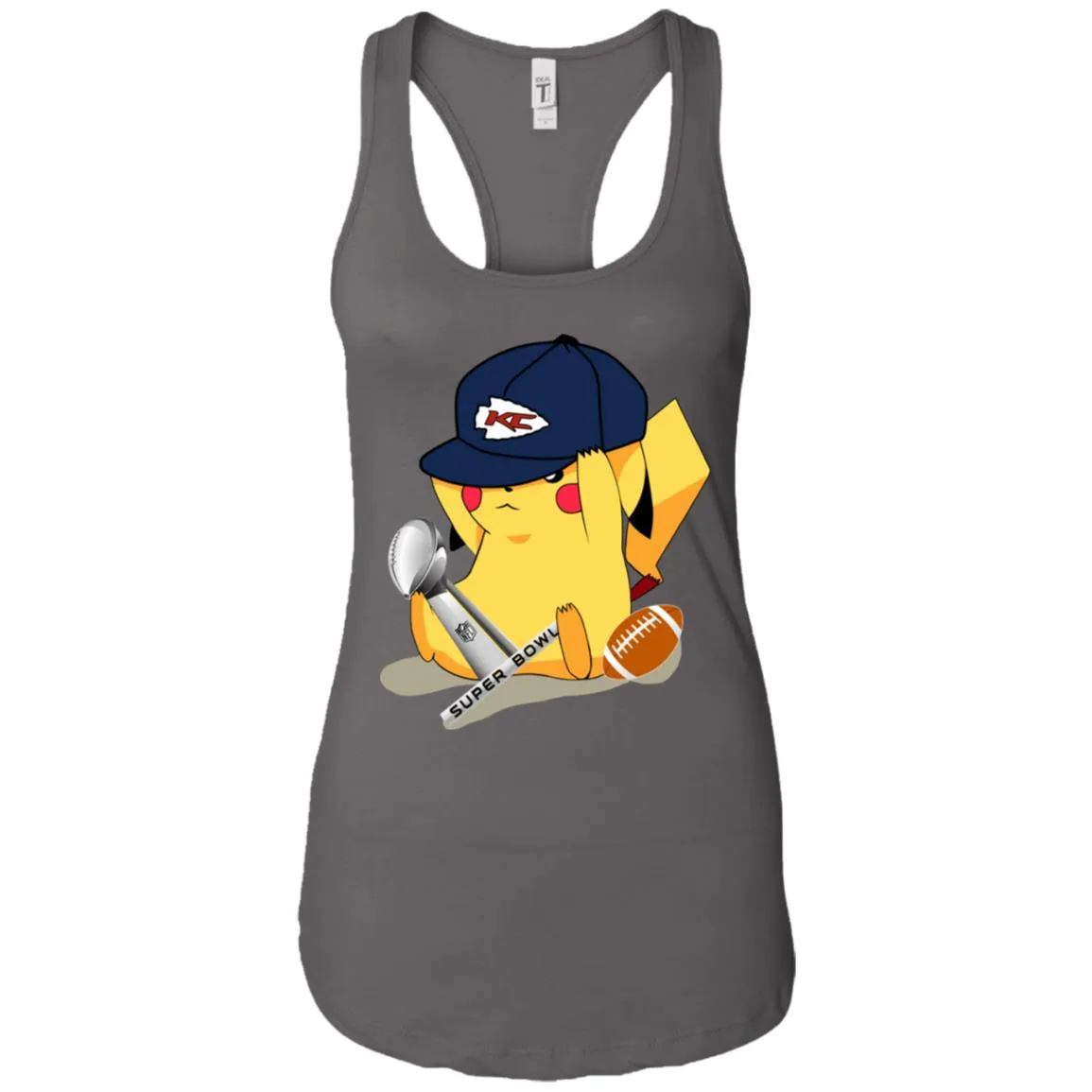 Nfl – Kansas City Chiefs Pikachu Super Bowl 2019 Football Women Tank Top