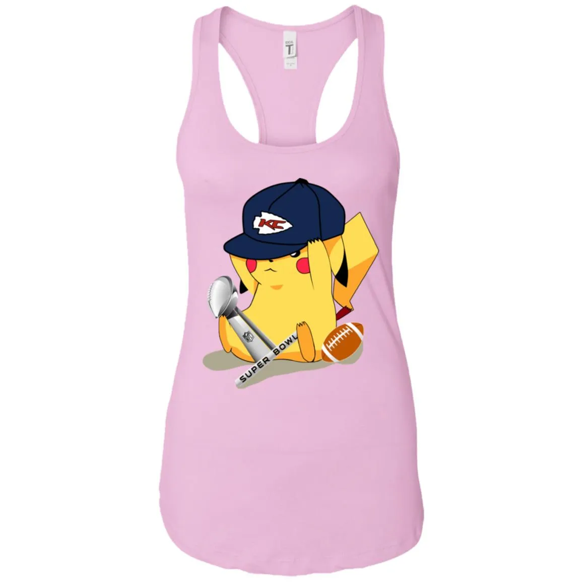 Nfl – Kansas City Chiefs Pikachu Super Bowl 2019 Football Women Tank Top