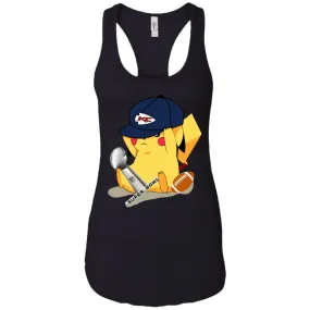 Nfl – Kansas City Chiefs Pikachu Super Bowl 2019 Football Women Tank Top