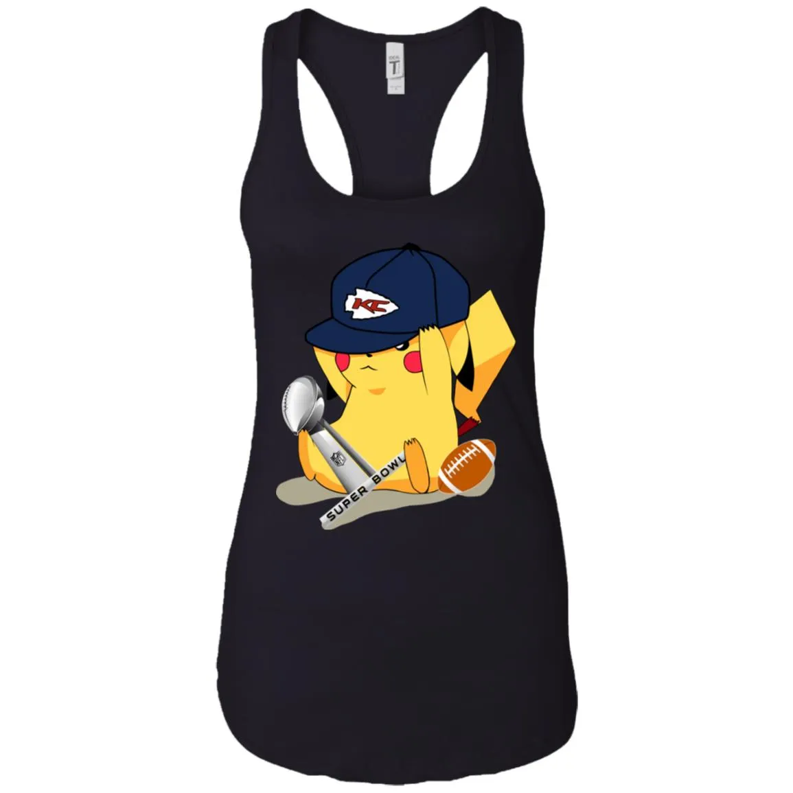 Nfl – Kansas City Chiefs Pikachu Super Bowl 2019 Football Women Tank Top