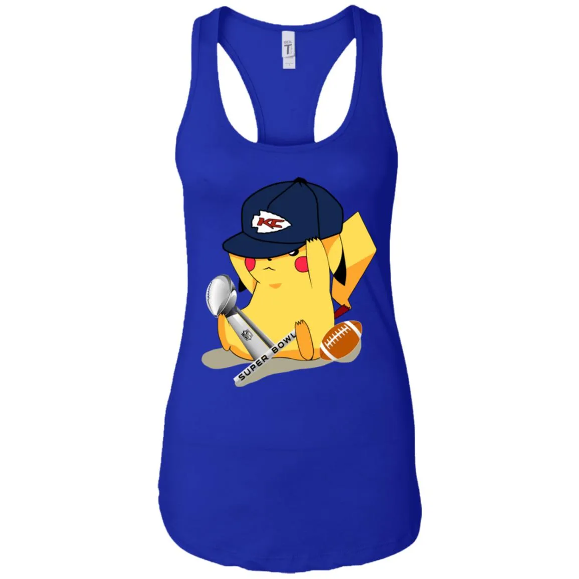 Nfl – Kansas City Chiefs Pikachu Super Bowl 2019 Football Women Tank Top