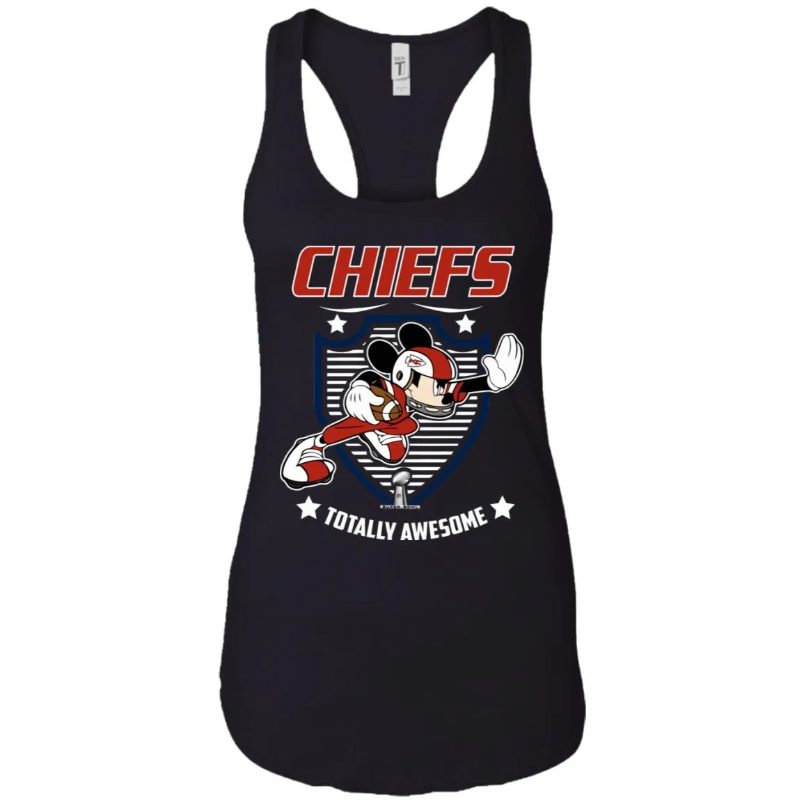 Nfl – Kansas City Chiefs Totally Awesome Mickey Mouse Super Bowl 2019 Football Women Tank Top