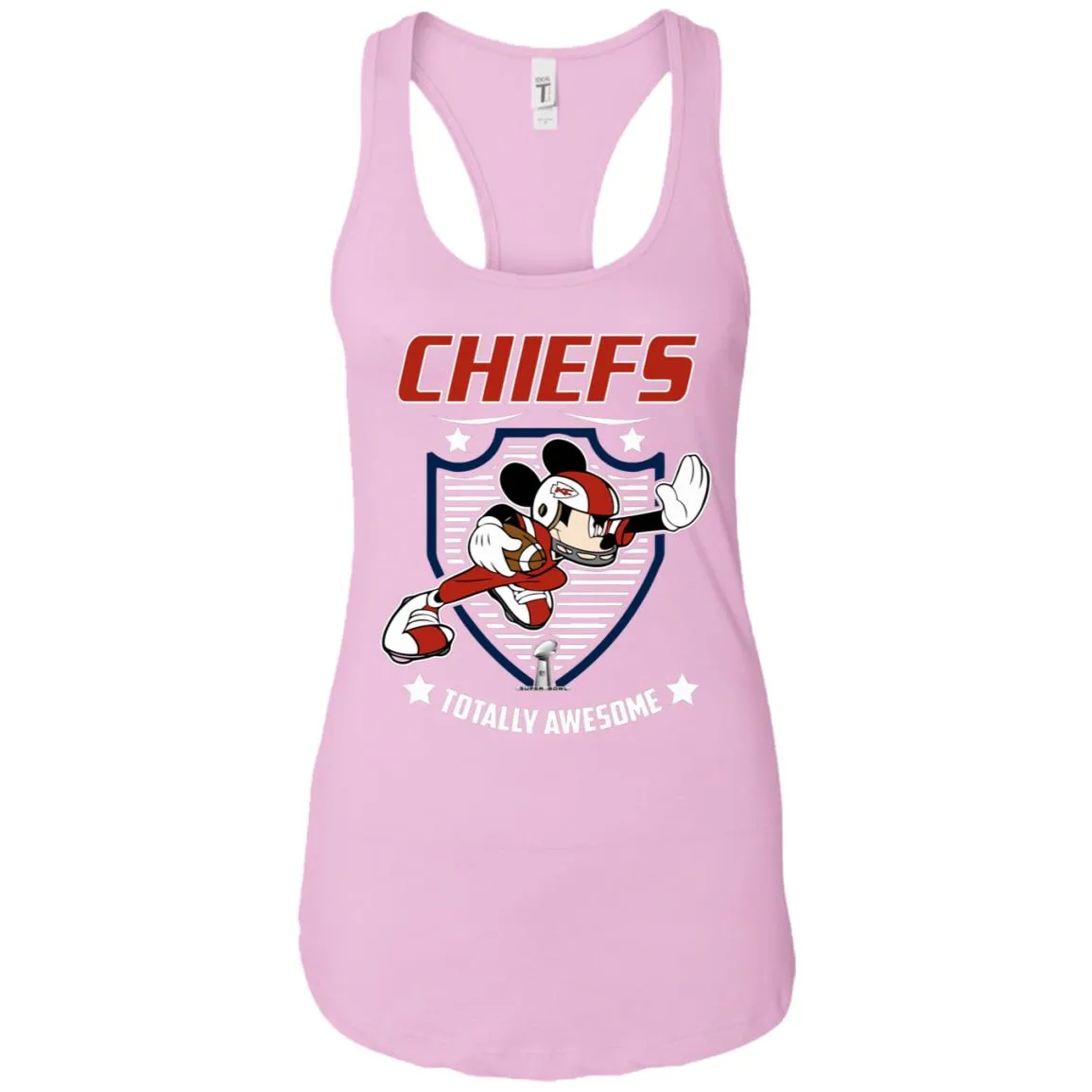 Nfl – Kansas City Chiefs Totally Awesome Mickey Mouse Super Bowl 2019 Football Women Tank Top