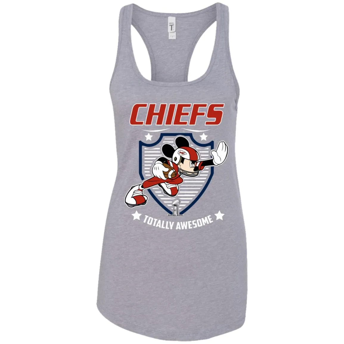 Nfl – Kansas City Chiefs Totally Awesome Mickey Mouse Super Bowl 2019 Football Women Tank Top