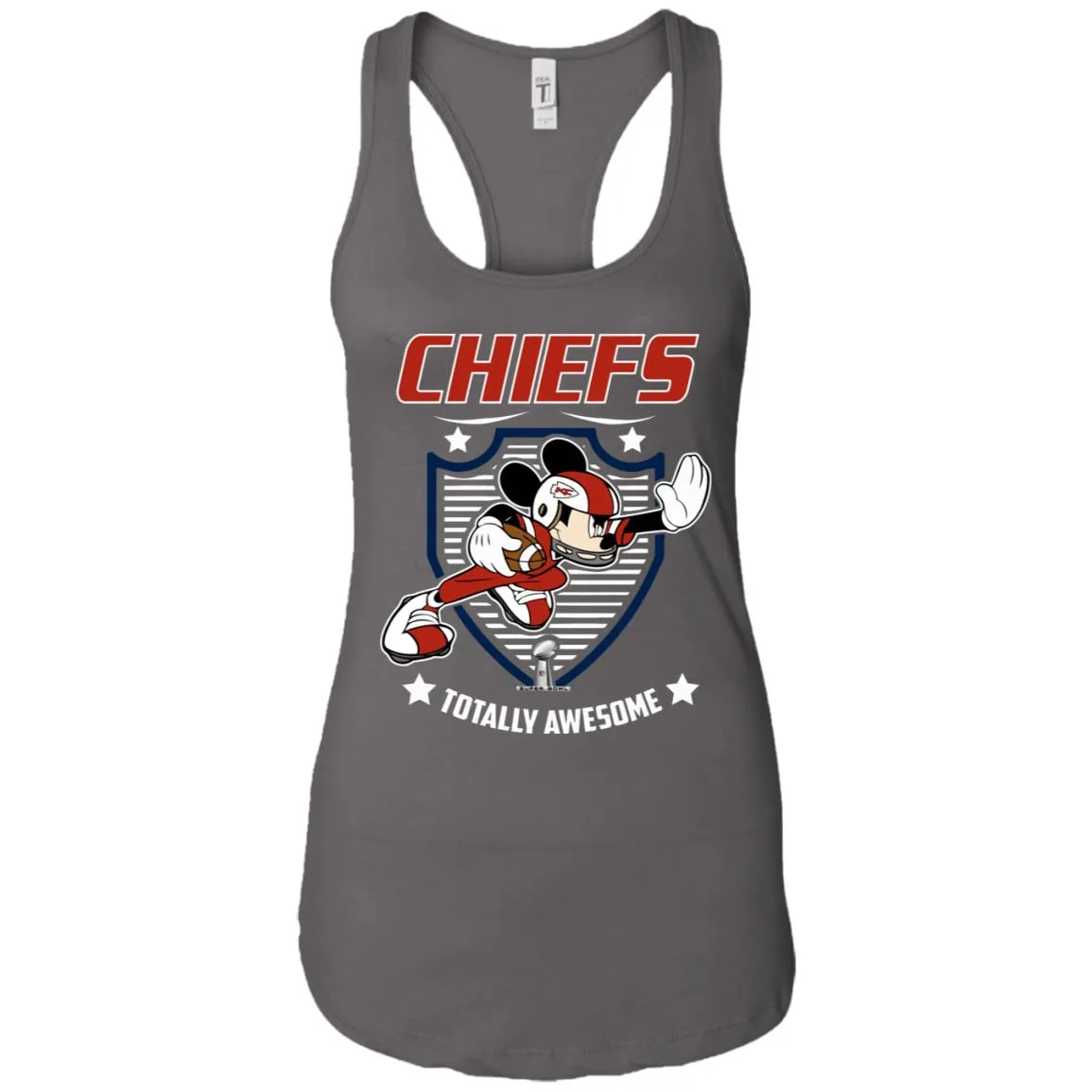 Nfl – Kansas City Chiefs Totally Awesome Mickey Mouse Super Bowl 2019 Football Women Tank Top