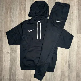 Nike Park Hoodie & Joggers Set - Black