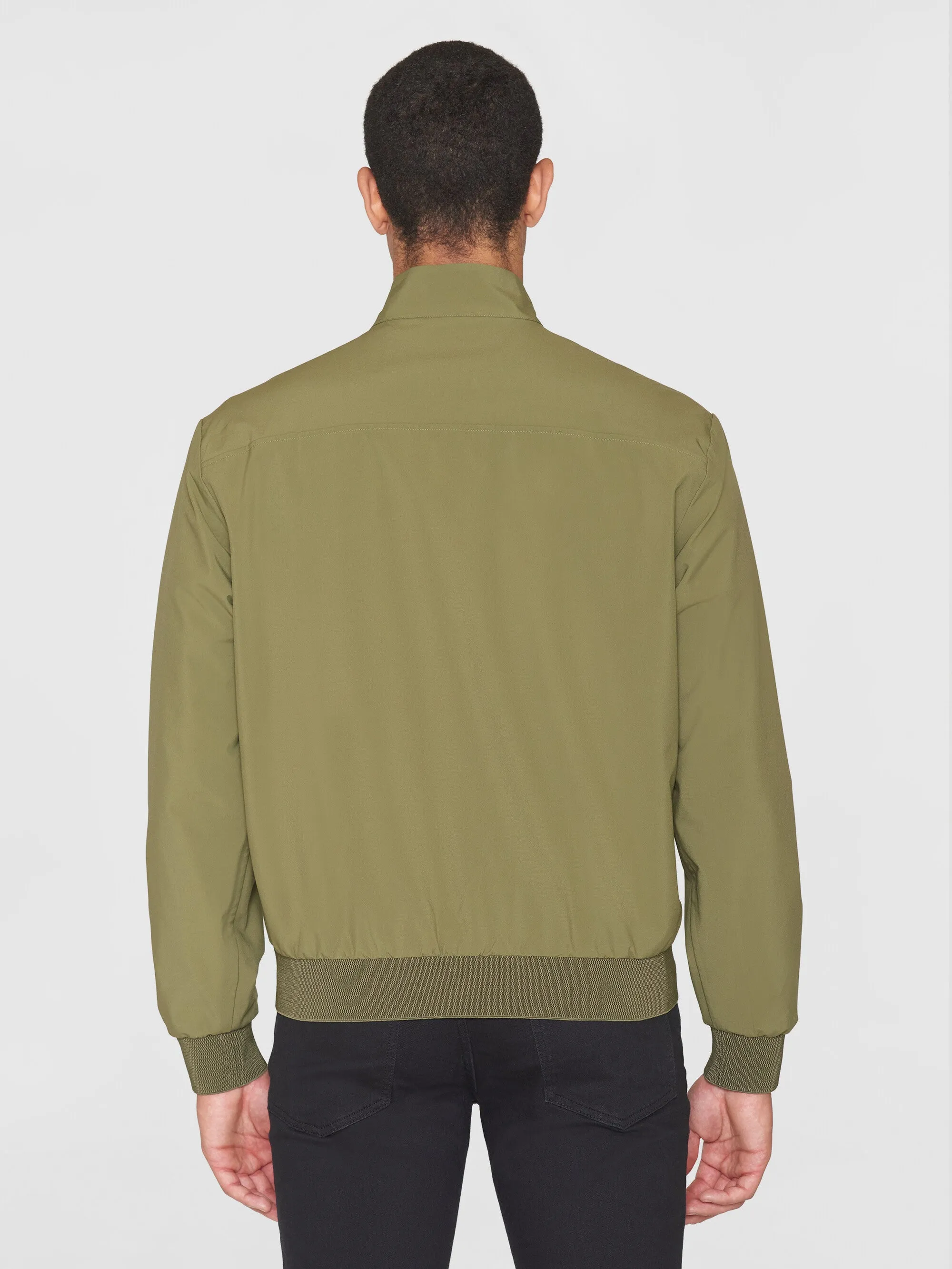 NORDENVIND™ Light shell bomber jacket - GRS/Vegan - Burned Olive