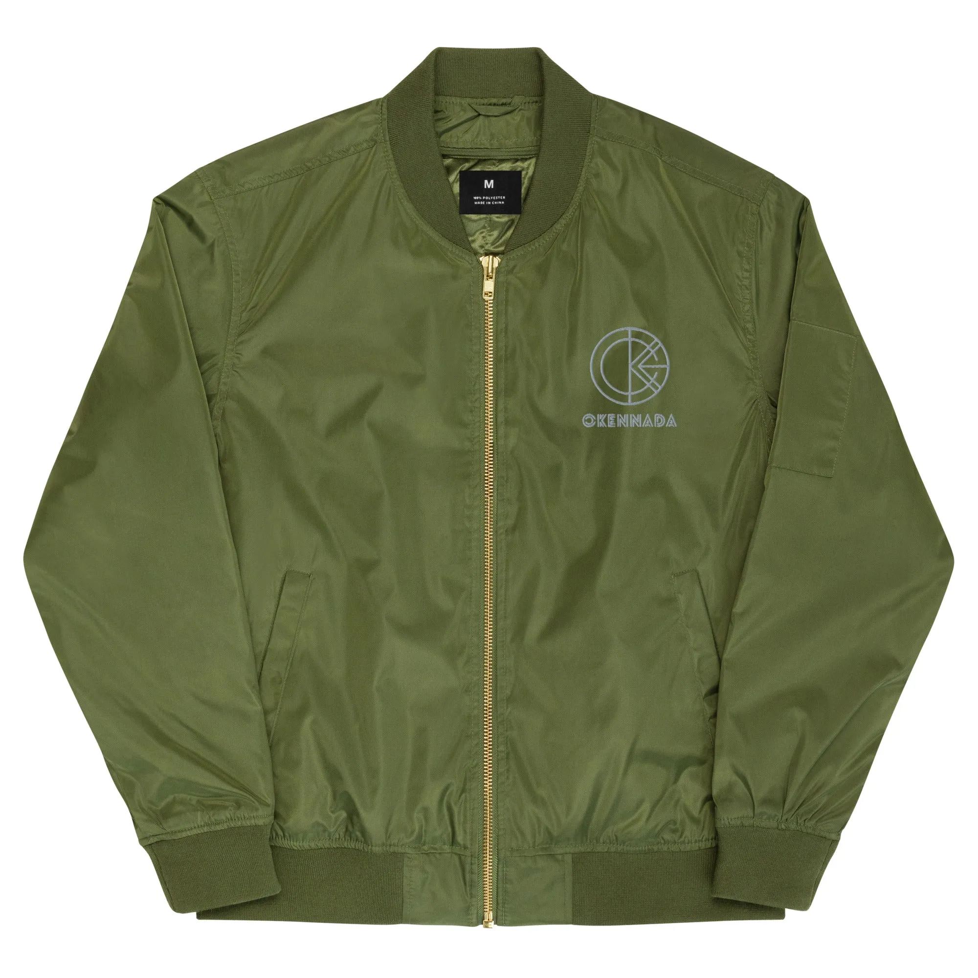 OKENNADA "Eco Explorer" Recycled Bomber Jacket