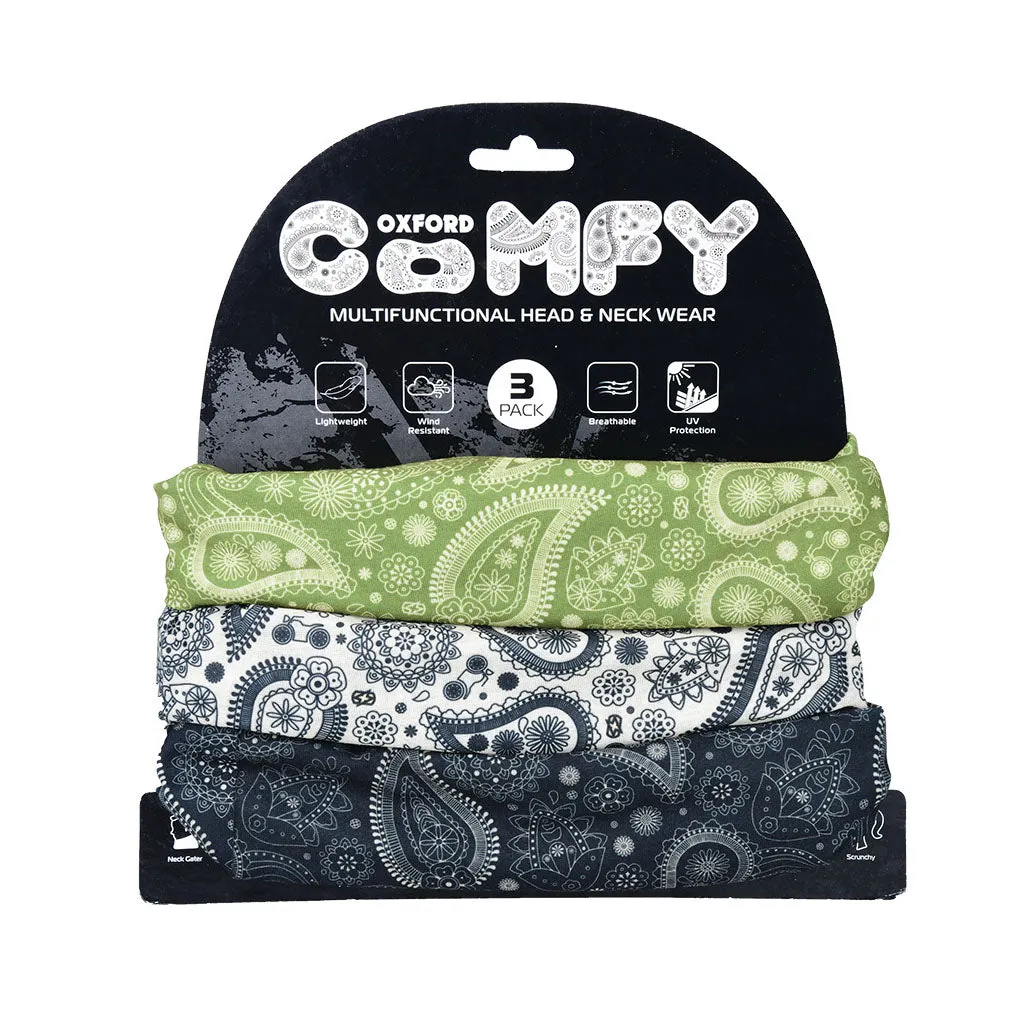 OXFORD NW143 COMFY PAISLEY 3-PC BALACLAVA