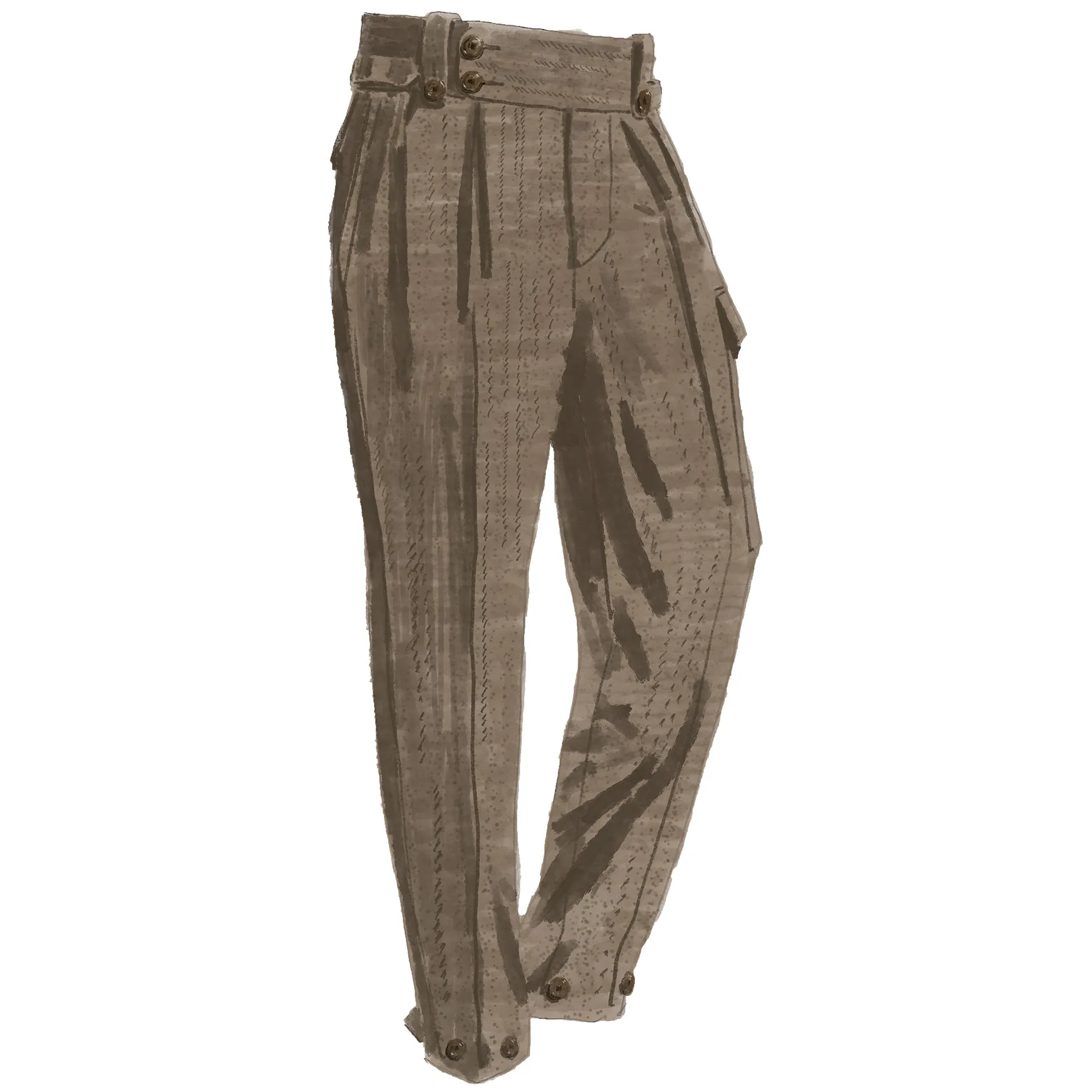 P37 Wool Battledress Trousers