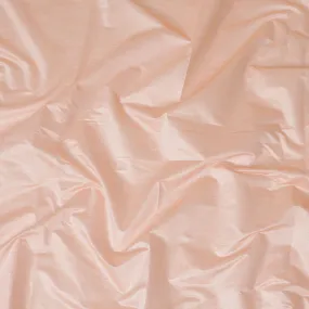 Peach Plain synthetic brocade fabric-D14144