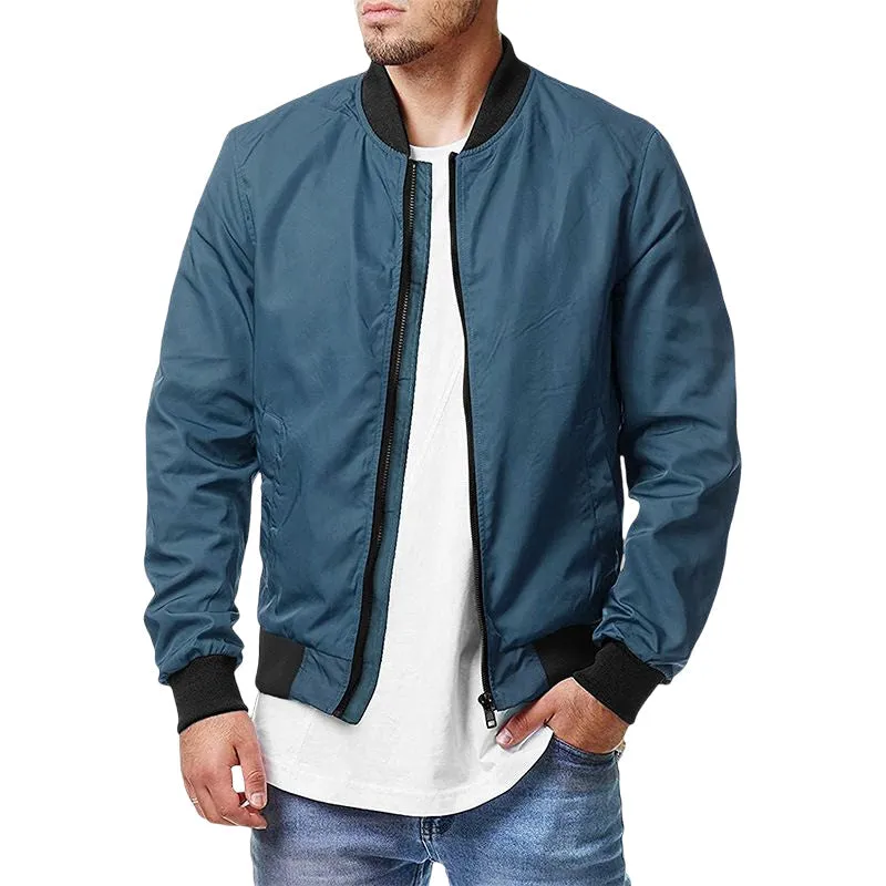 Plus Size Bomber Jacket