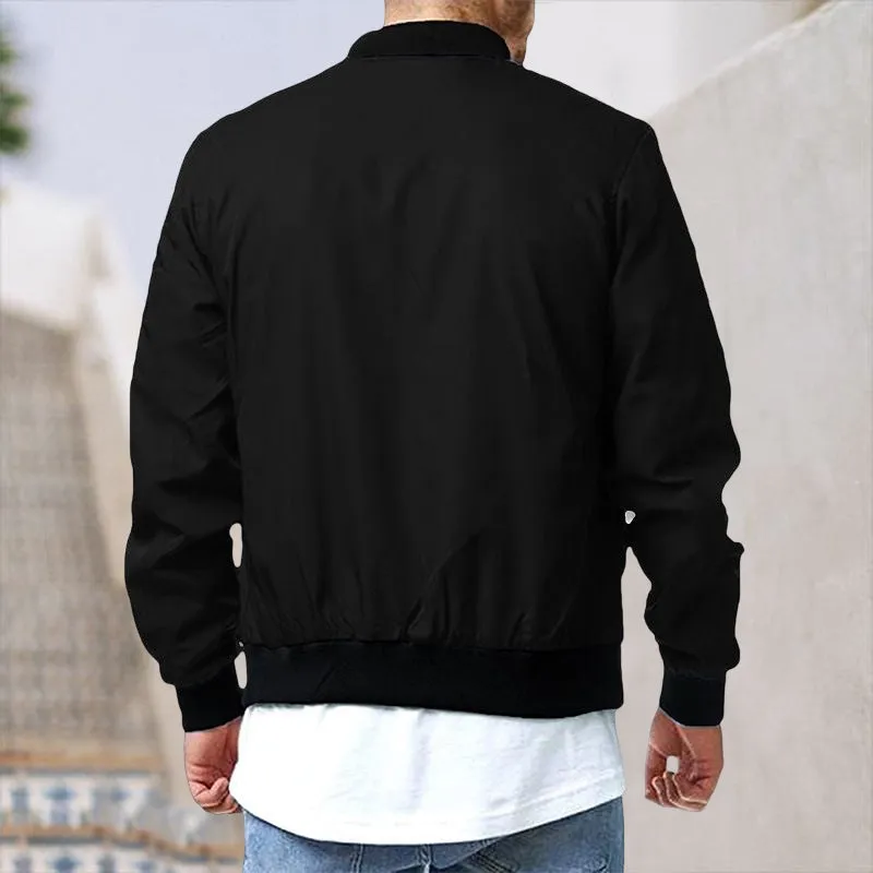 Plus Size Bomber Jacket