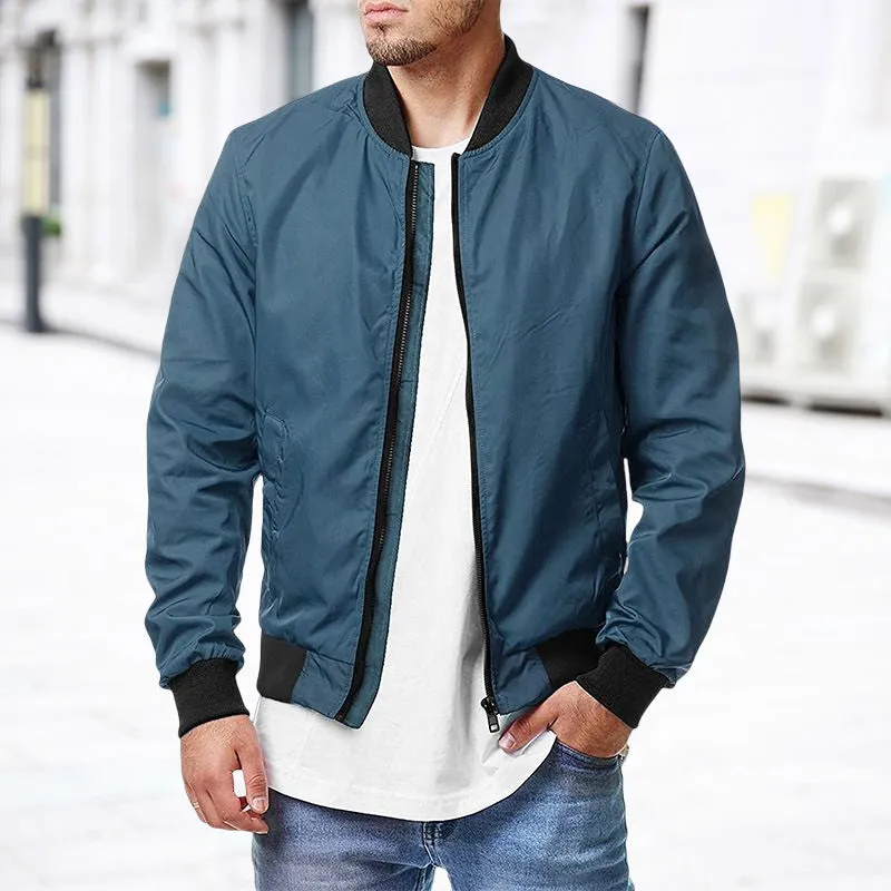 Plus Size Bomber Jacket