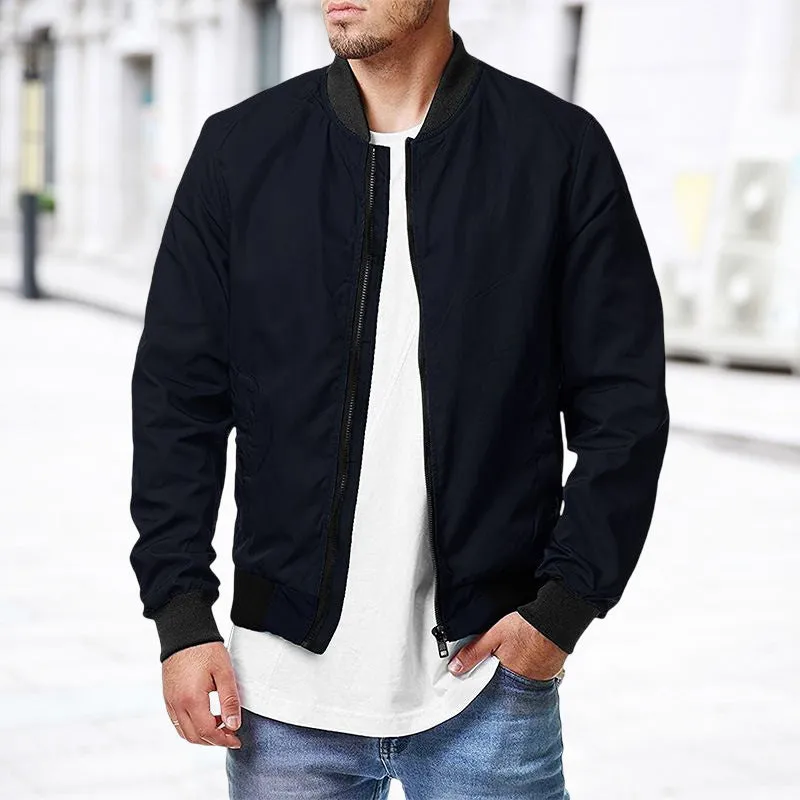 Plus Size Bomber Jacket