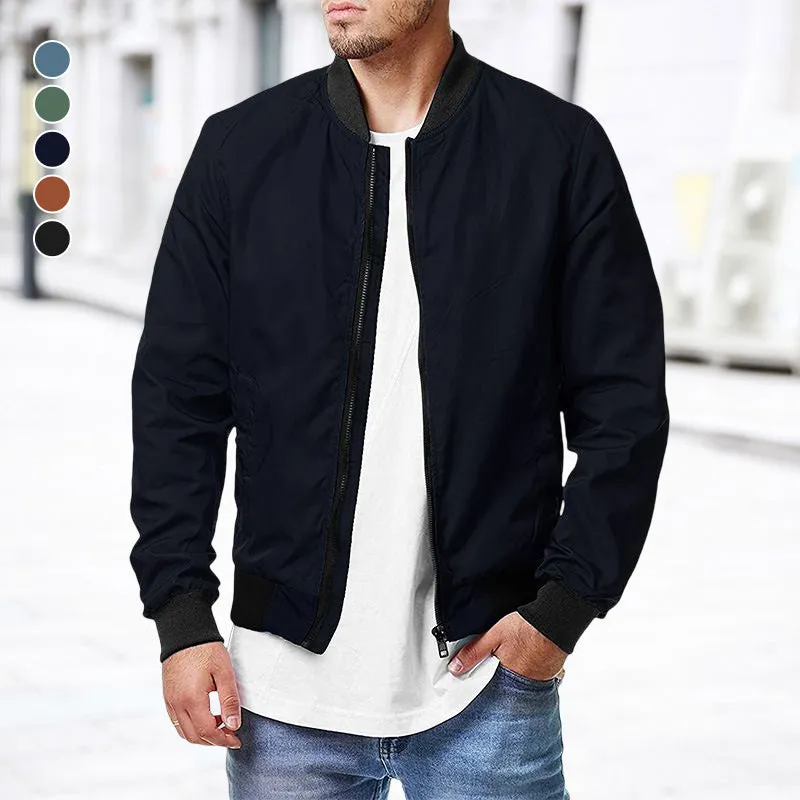 Plus Size Bomber Jacket