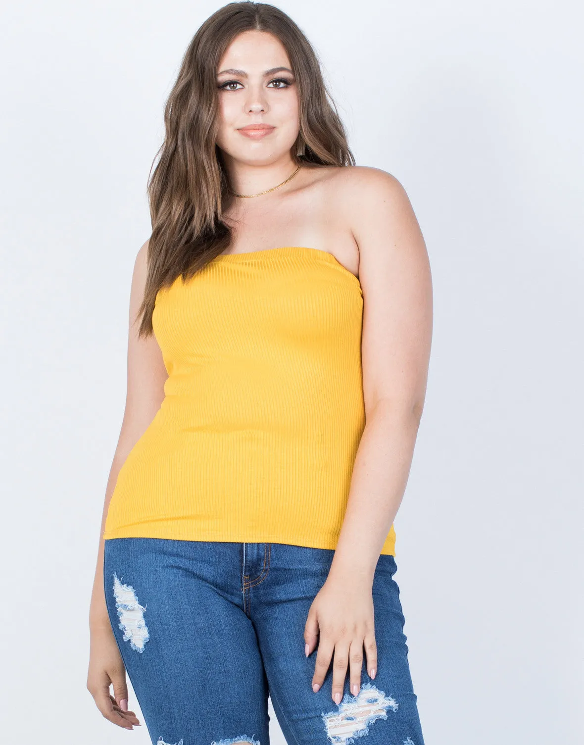 Plus Size Summer Tube Top