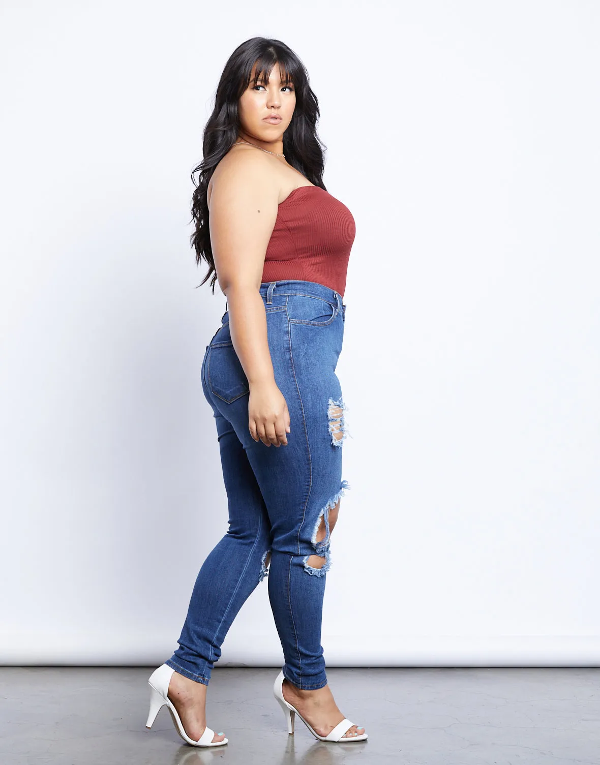 Plus Size Summer Tube Top