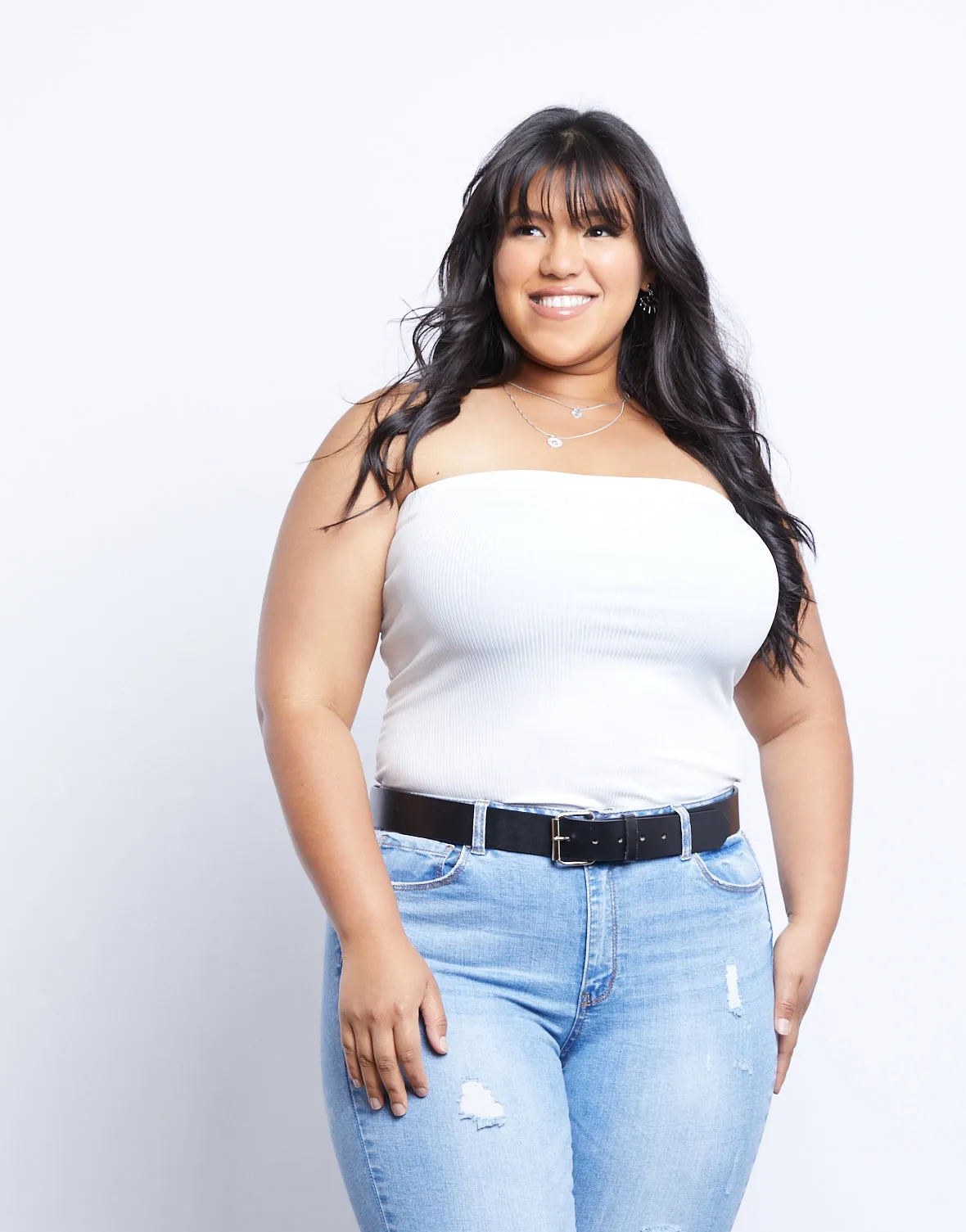 Plus Size Summer Tube Top