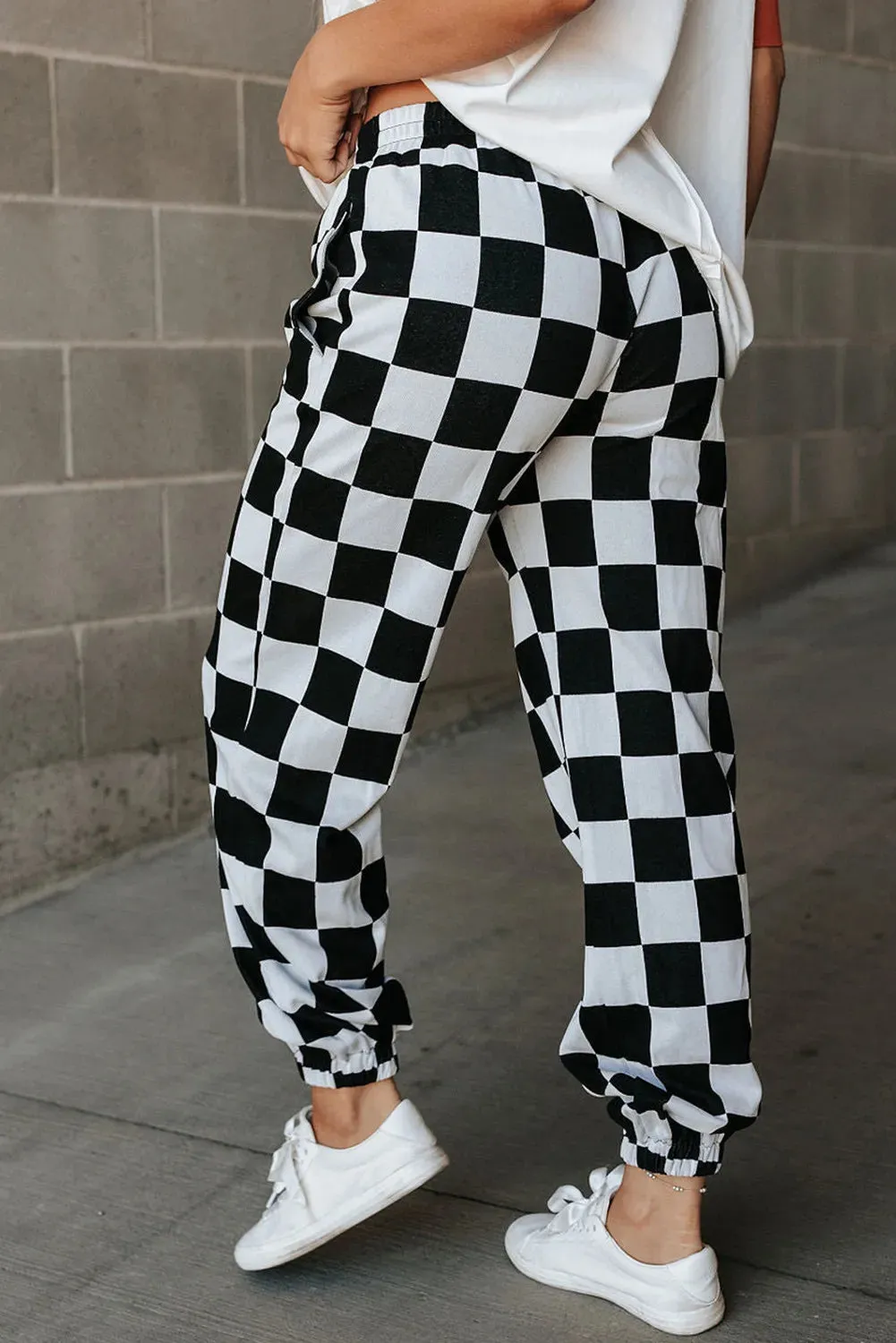 Popular Checkered Joggers