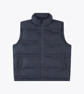 Powells Puffer Vest Grey