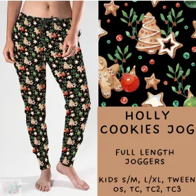 Ready To Ship - Holly Cookies Joggers