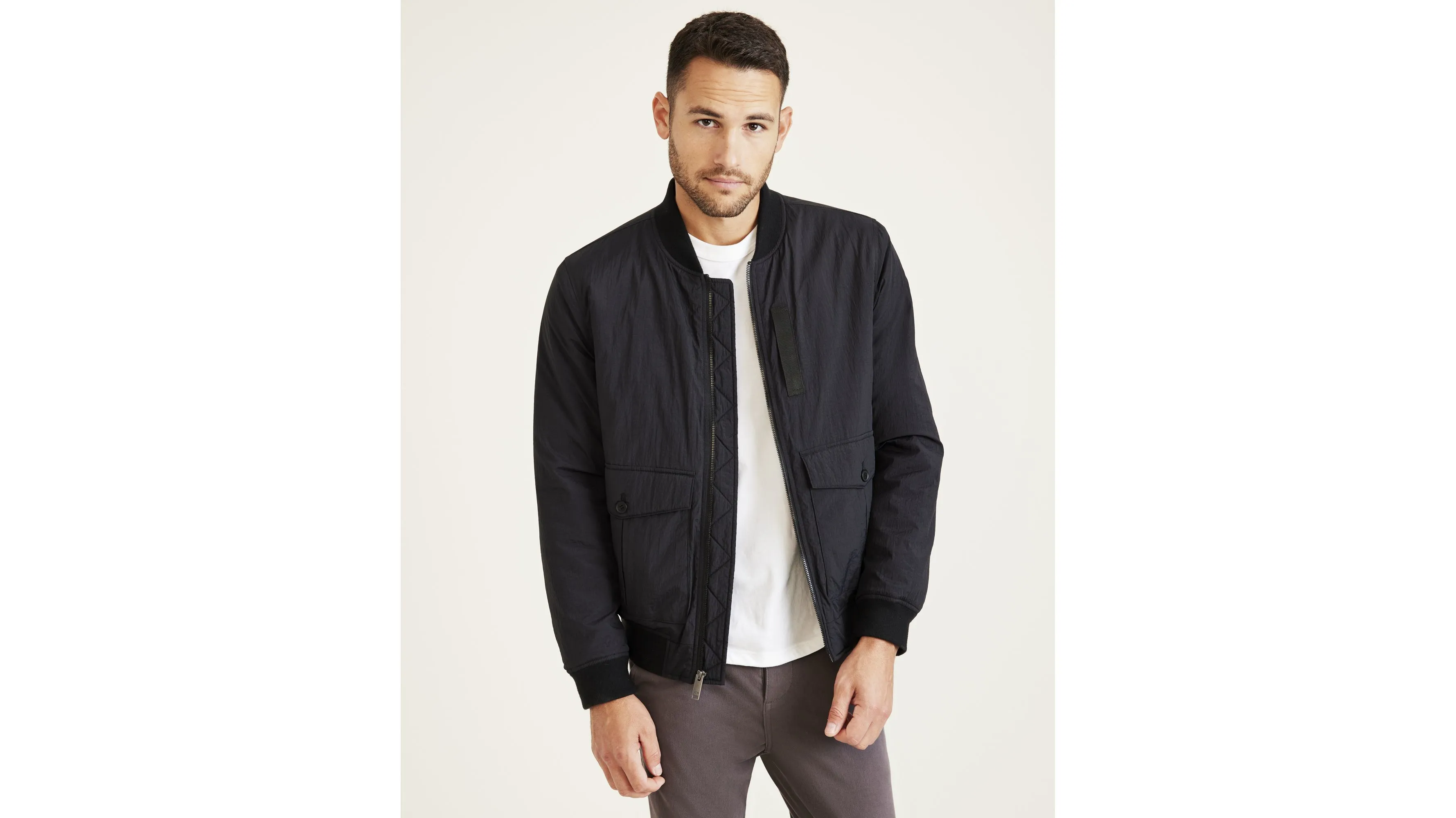 Recycled Dry Touch Nylon Bomber