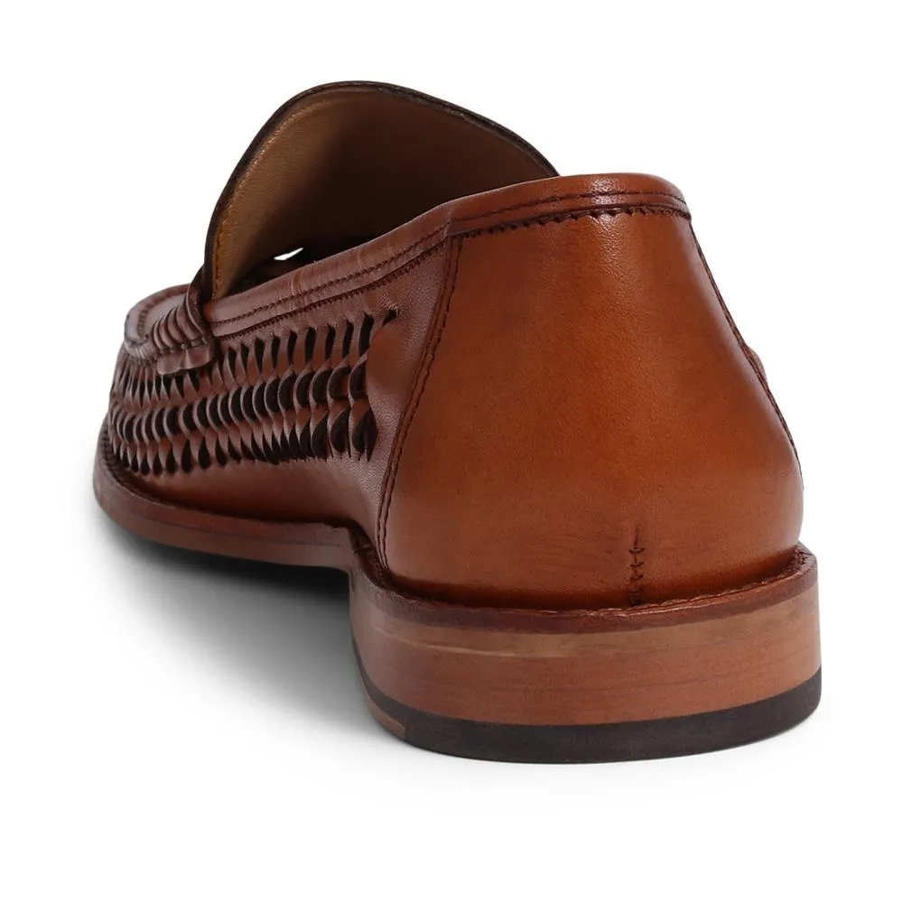 Riverside Woven Leather Loafers - RIVERSIDE / 319 873