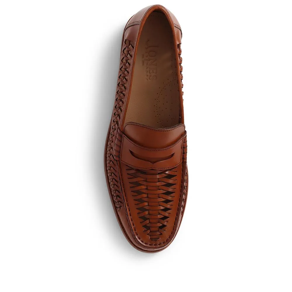 Riverside Woven Leather Loafers - RIVERSIDE / 319 873