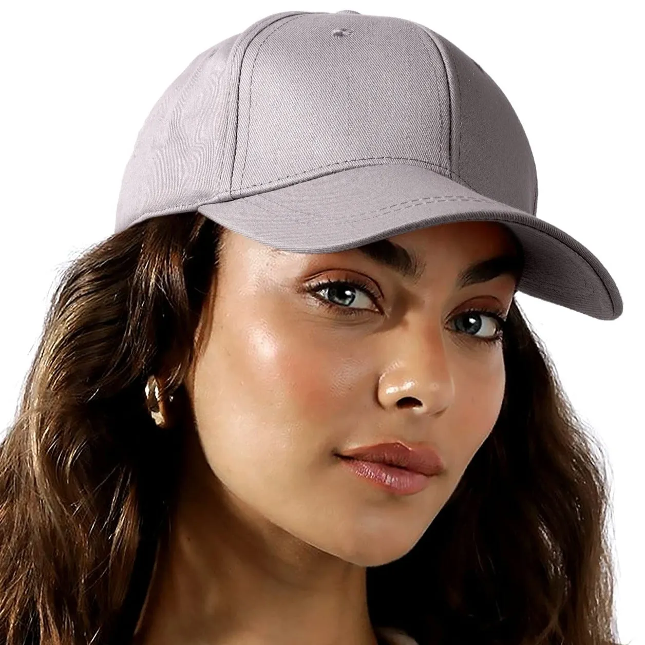 Satin Lined Baseball Cap Unisex Versatile Vintage Dad Hat