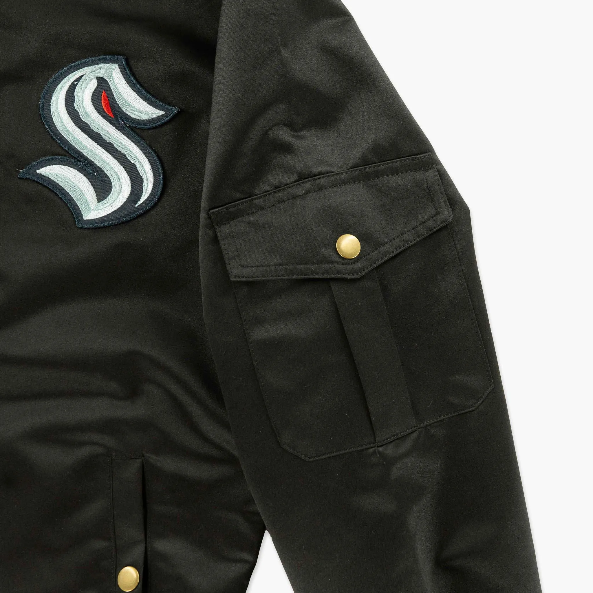 Seattle Kraken Team Leader Bomber Jacket