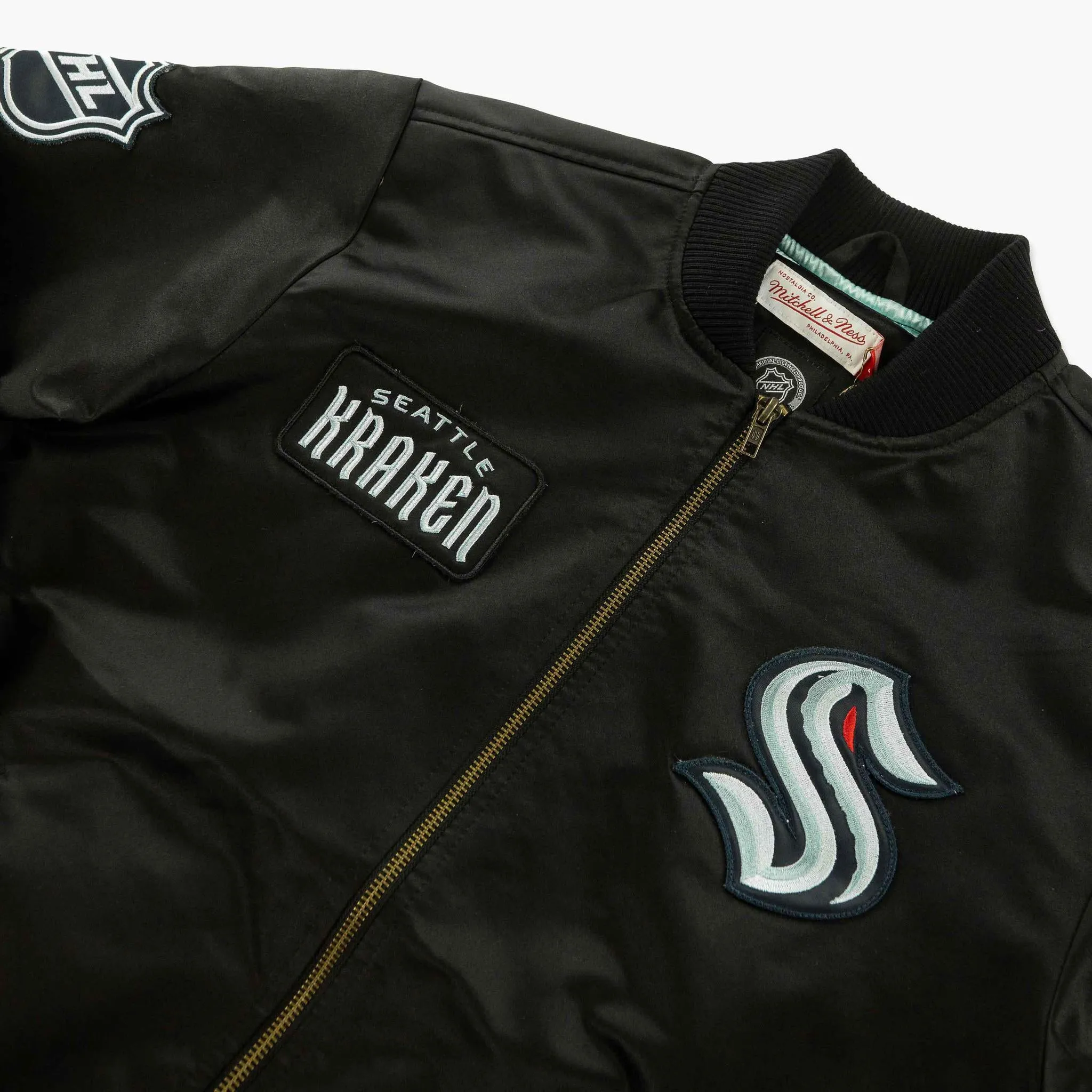 Seattle Kraken Team Leader Bomber Jacket