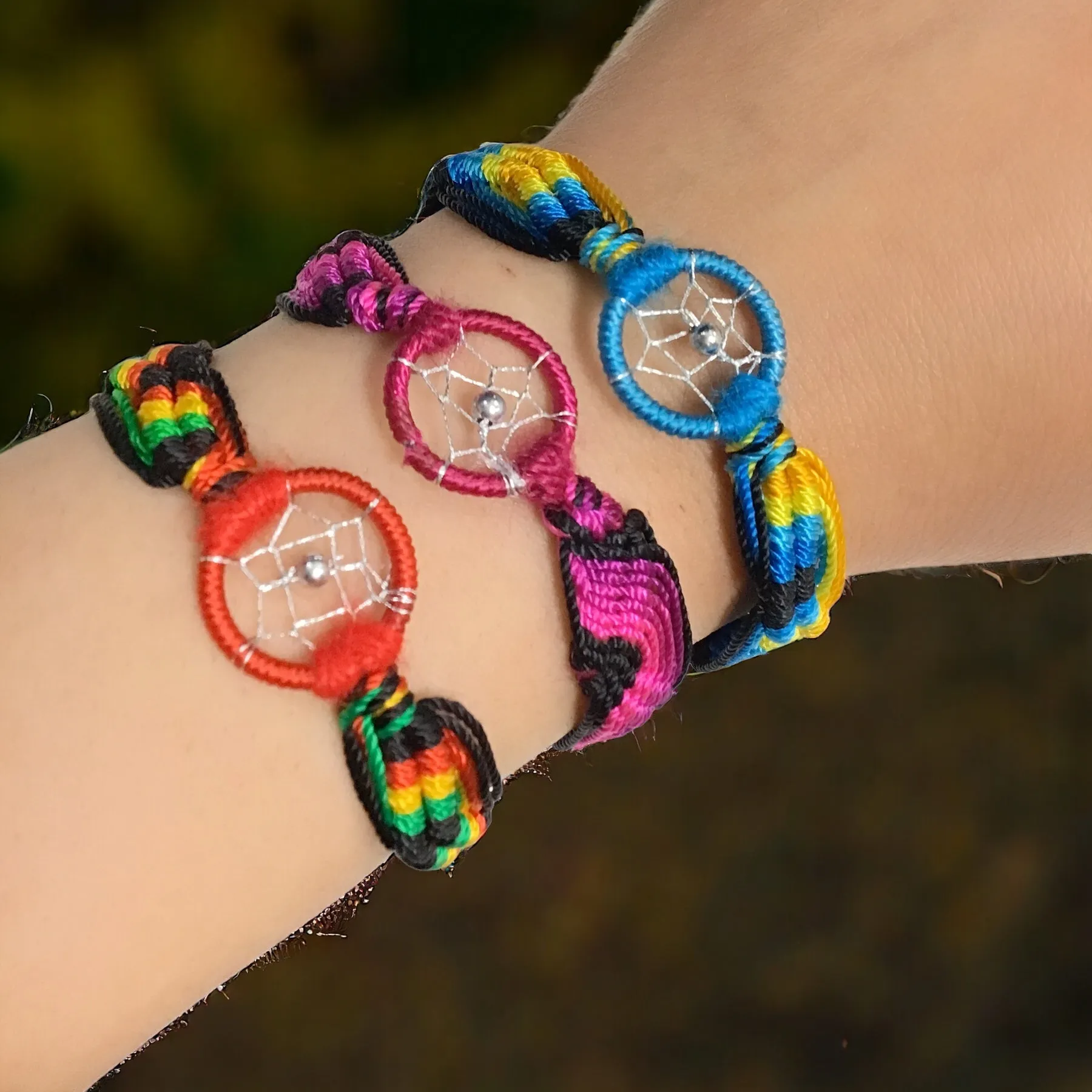 Set of 3 Dreamcatcher Bracelets