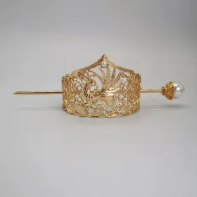 Shiying Gong 石英宫 Quartz Palace Unisex Crown & Pin