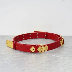 Shuang Kou 双扣 Double Buckle Song Dynasty Unisex Two Panel Belt