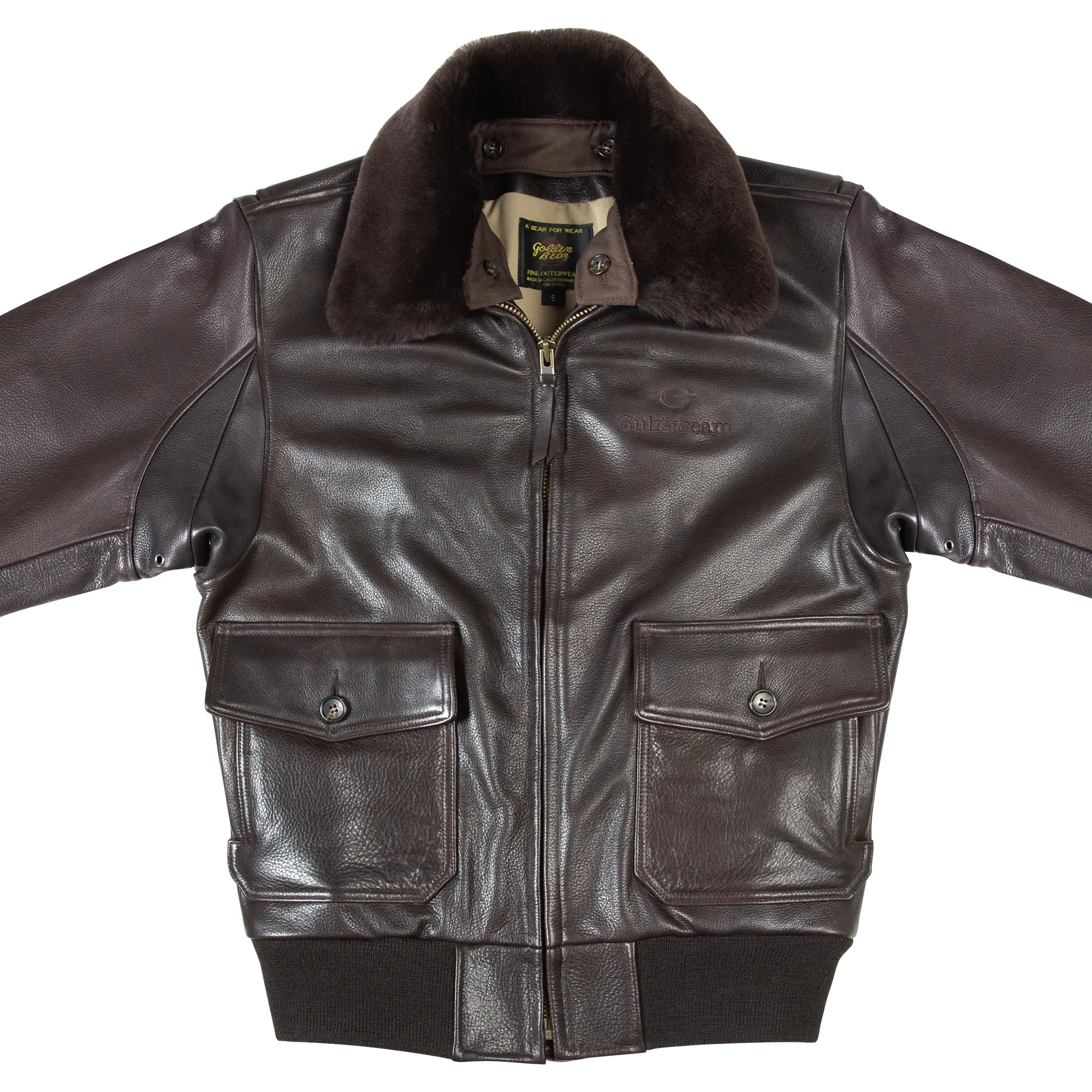 Signature Women's Leather Bomber Jacket