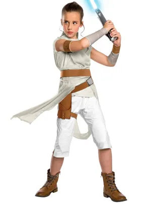 Star Wars Girls Deluxe Rise of Skywalker Rey Costume