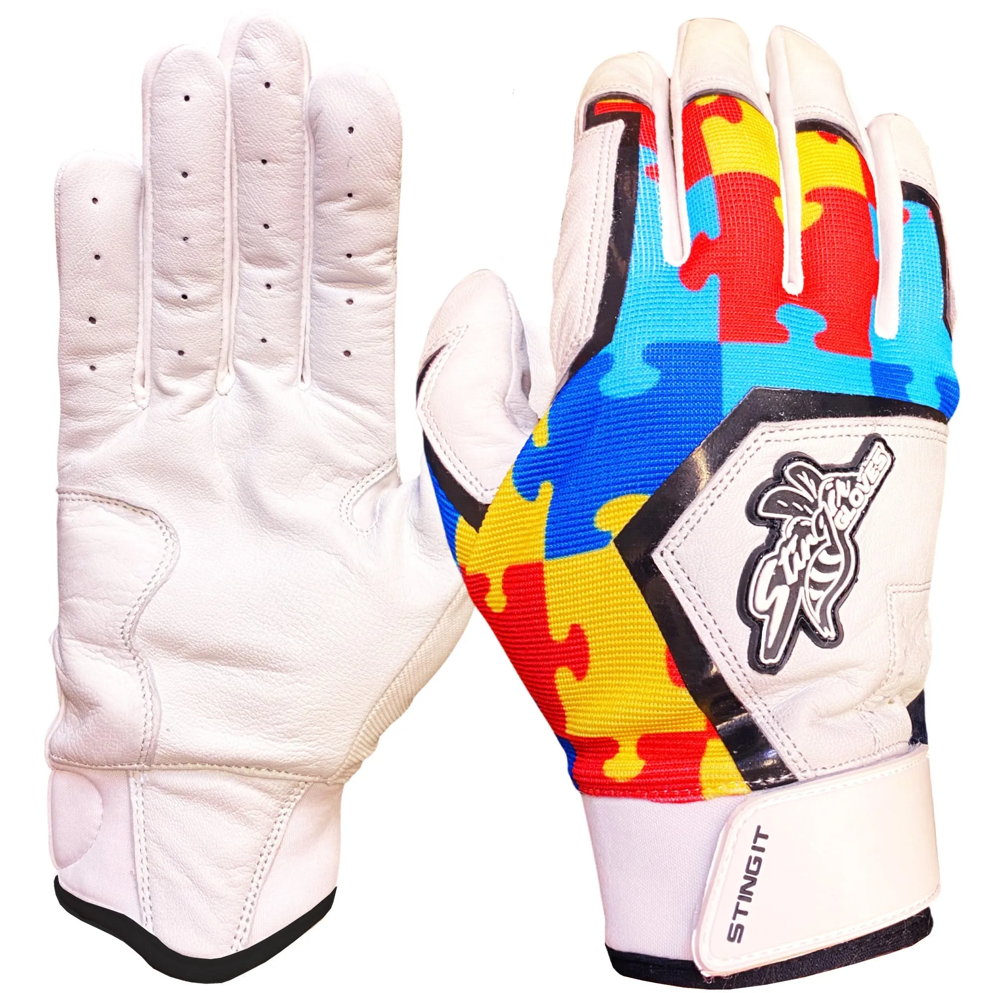 Sting Squad Batting Gloves - Autism Awareness