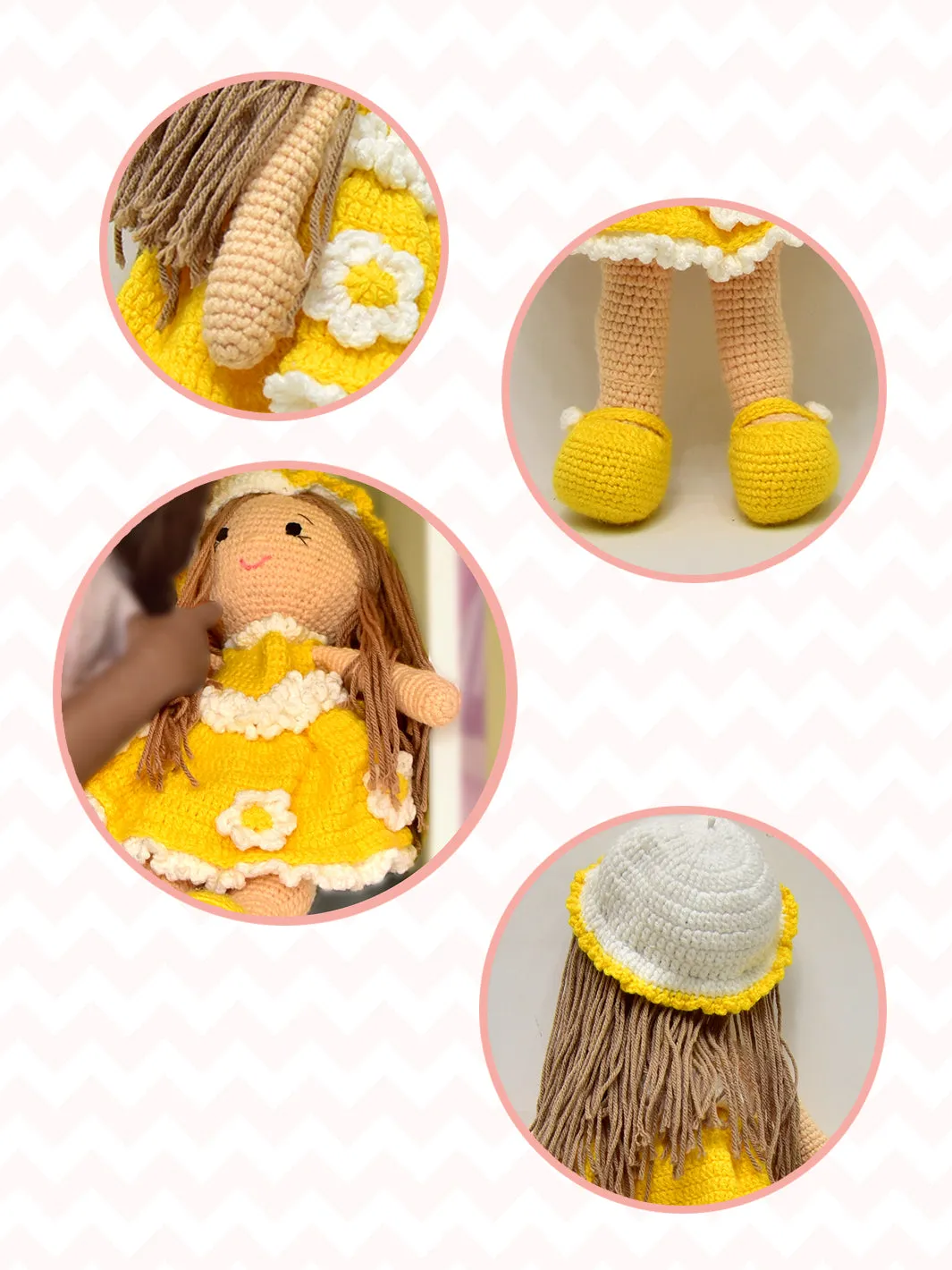 Sunshine Doll - Handcrafted