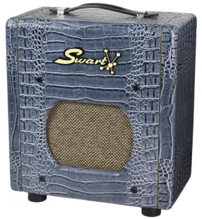 Swart Space Tone Atomic Jr Amp, Charcoal Blue Croc