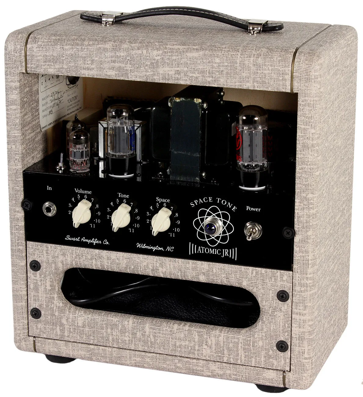 Swart Space Tone Atomic Jr Amp, Fawn Slub, Diamond Grill