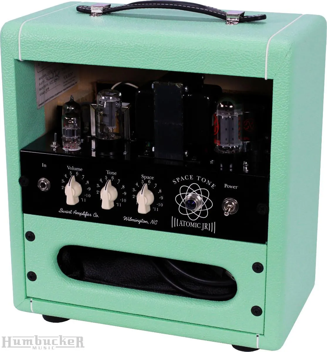 Swart Space Tone Atomic Jr Amp, Surf Green, Gold