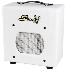 Swart Space Tone Atomic Jr Amp, White