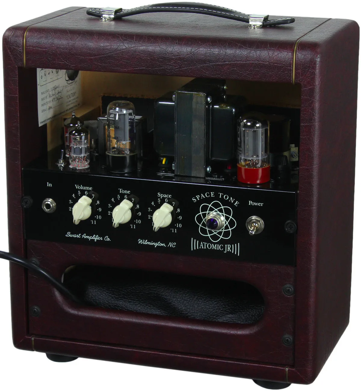 Swart Space Tone Atomic Jr Amp, Wine Taurus