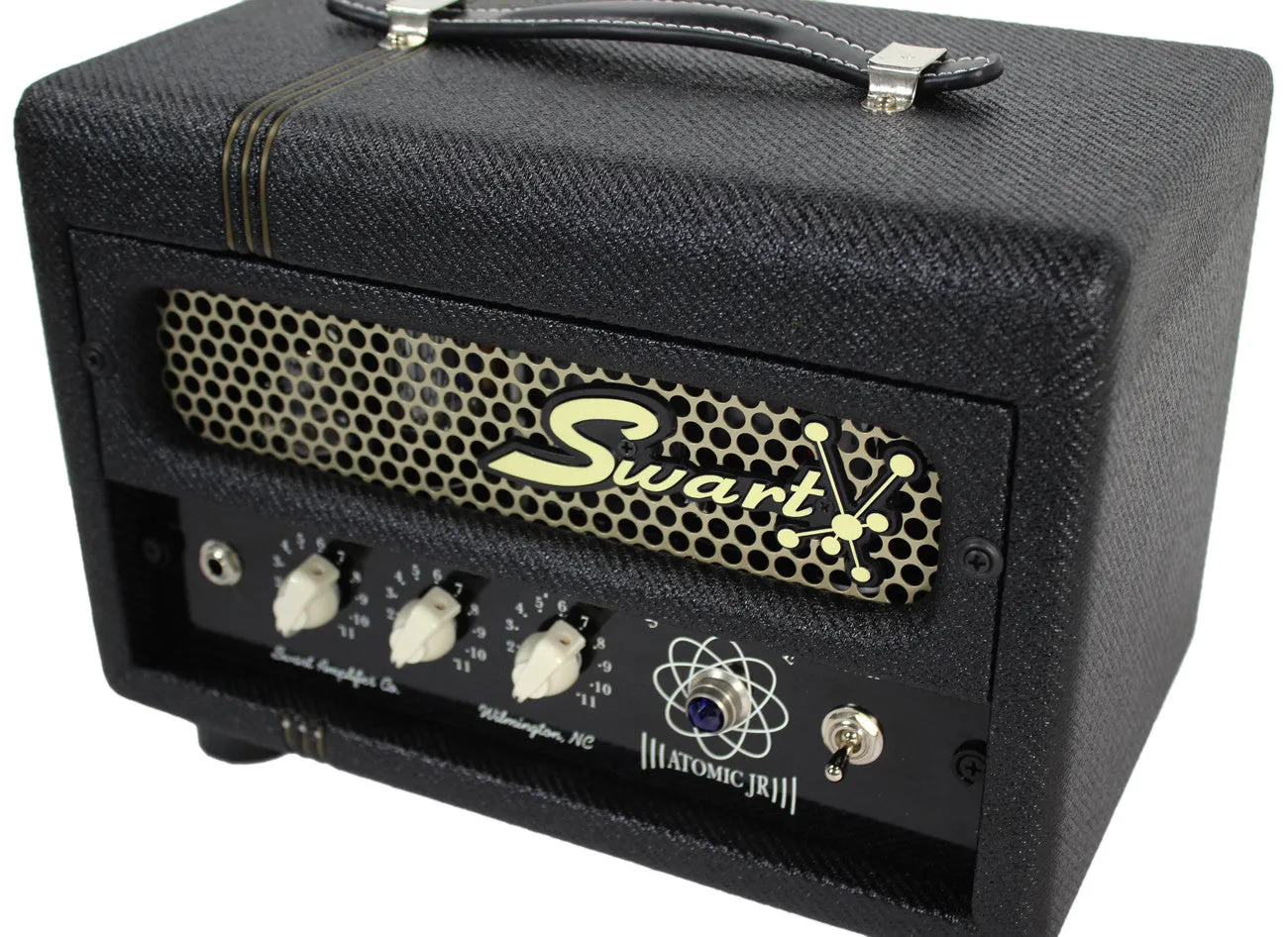 Swart Space Tone Atomic Jr Head, Dark Tweed